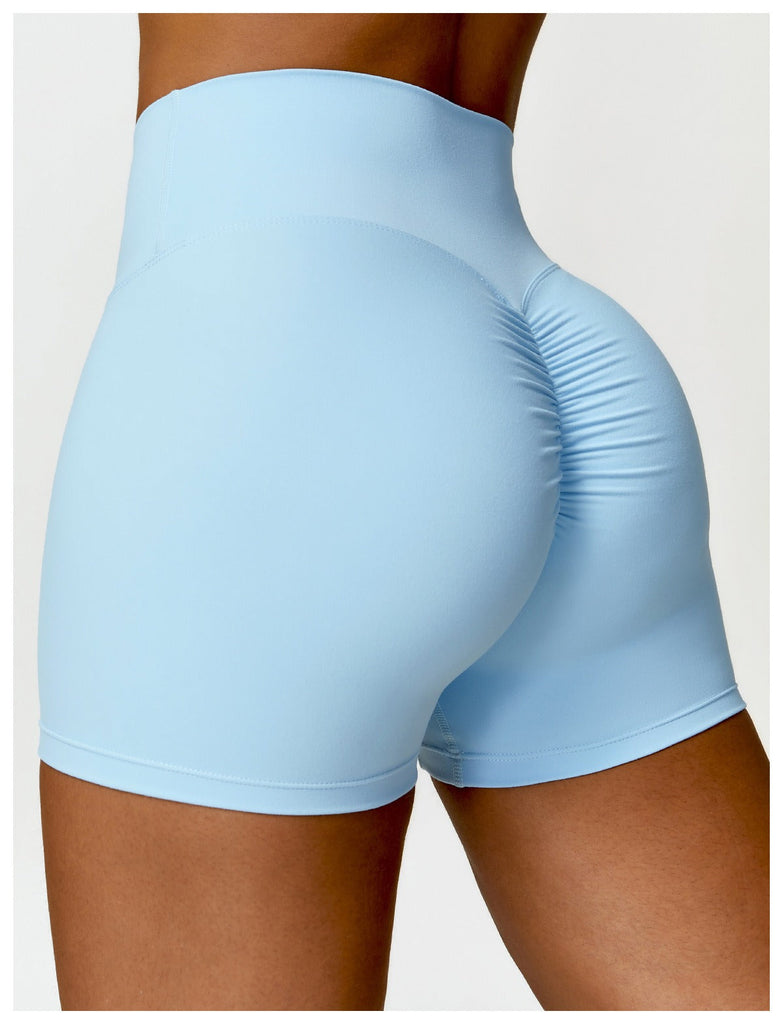 Sculpted Scrunch Shorts (Royal Blue) – IRONLABEL